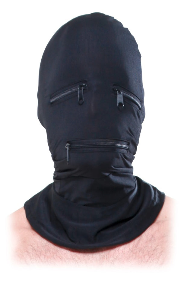 Fetish Fantasy Series Masker met ritsen - Zwart - Fetish Fantasy Series - SKU: 5406170000