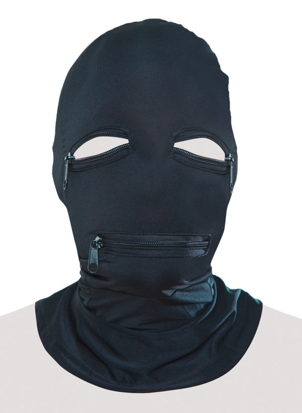 Fetish Fantasy Series Masker met ritsen - Zwart - Fetish Fantasy Series - SKU: 5406170000