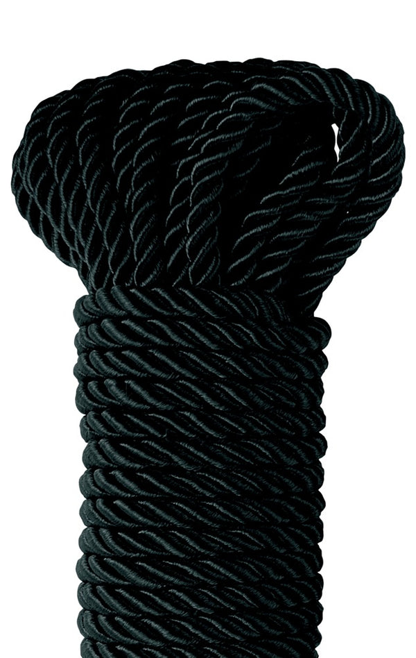 Fetish Fantasy Series zijdezacht bondage touw - Zwart - Fetish Fantasy Series - SKU: 5406250000