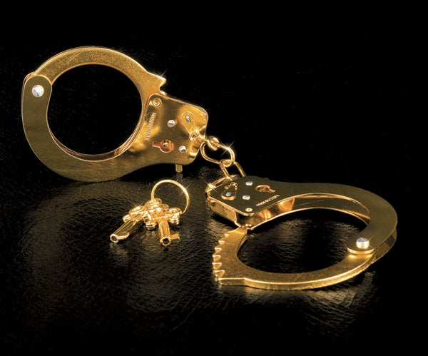 Fetish Fantasy Gold Handboeien met veiligheidshendel - Goud - Fetish Fantasy Gold - SKU: 5406920000