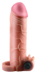 Fantasy X-tensions Penis sleeve met verlenging en erectie-ondersteuning - Huidskleur
