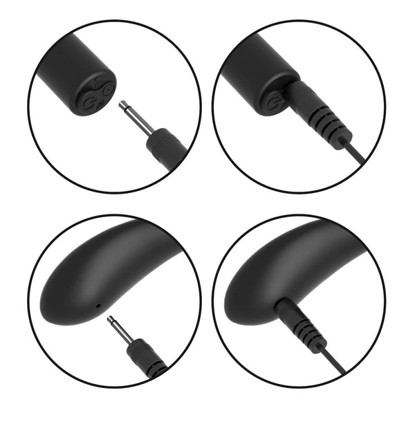 Fetish Fantasy Series Limited Edition Vibrerende string met bullet & 10 standen - Zwart - Fetish Fantasy Series Limited Edition - SKU: 5410010000