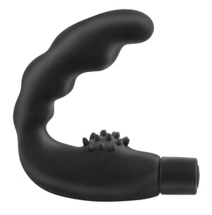Anal Fantasy Collection Vibrator taps toelopend met P-spot stimulatie - Zwart