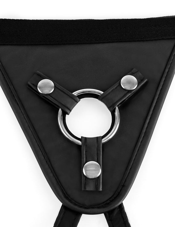 Fetish Fantasy Series harnas met zuignap - Zwart - Fetish Fantasy Series - SKU: 5414600000