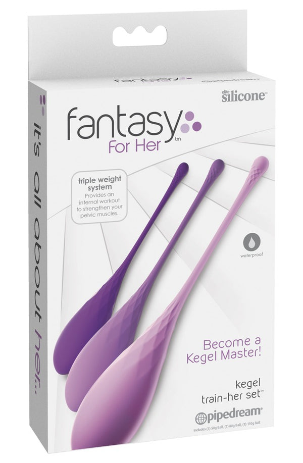 Fantasy For Her Kegel train - Paars - Fantasy For Her - SKU: 5416990000