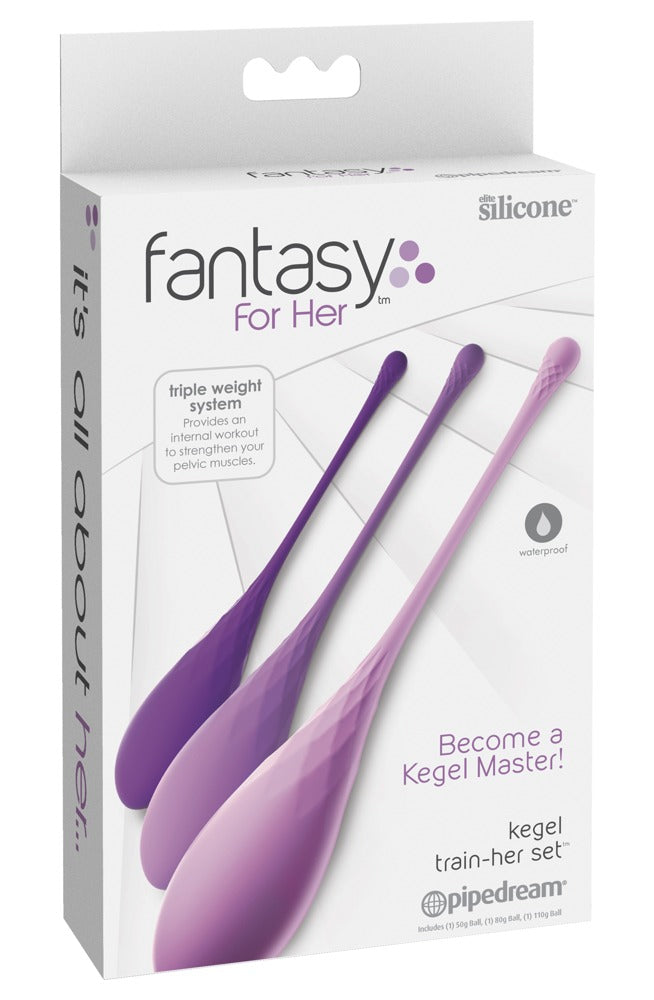 Fantasy For Her Kegel train - Paars
