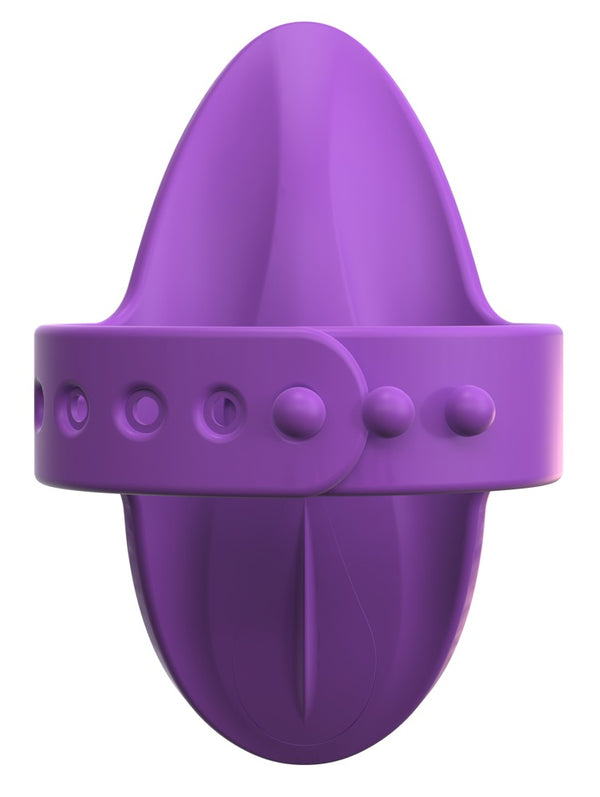 Fantasy For Her vingervibe met verstelbare lus - Paars - Fantasy For Her - SKU: 5417450000