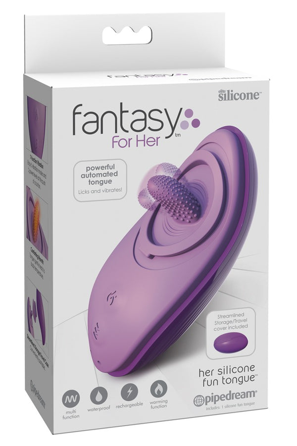 Fantasy For Her Tong - Paars - Fantasy For Her - SKU: 5417880000