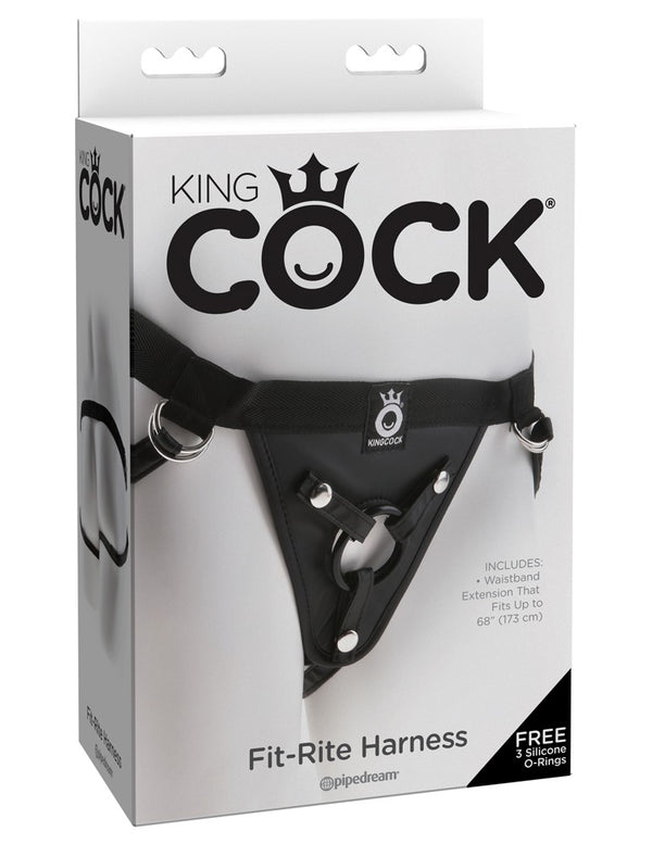 King Cock Harnas - Zwart - King Cock - SKU: 5423690000