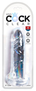 King Cock Clear dildo - Transparant