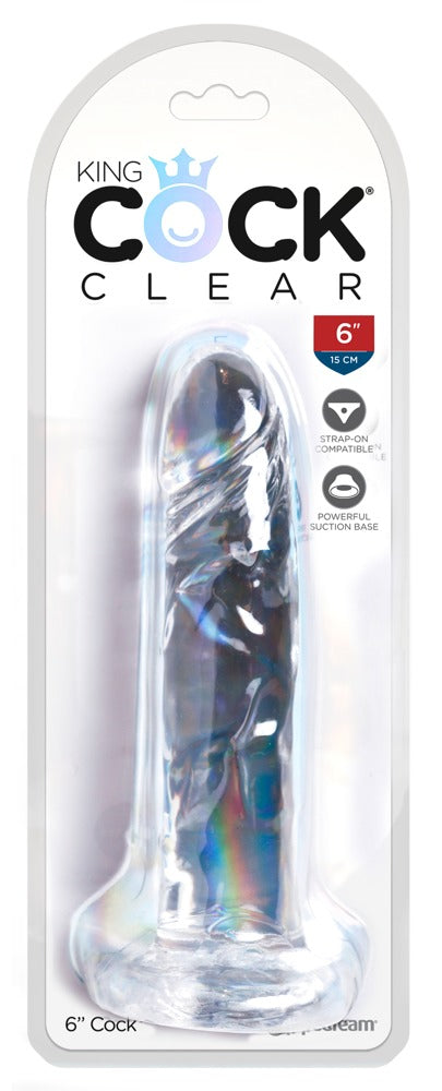 King Cock Clear dildo - Transparant