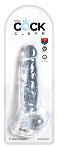 King Cock Clear dildo - Transparant