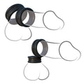 Fantasy C-Ringz Silicone ringen - Zwart