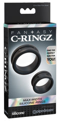 Fantasy C-Ringz Silicone ring - Zwart
