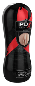 PDX Elite Vibrerend stroker - Huidskleur Licht