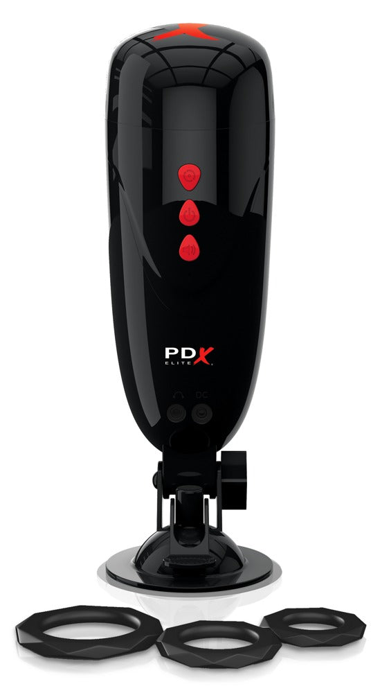 PDX Elite kreunende wandstroker - Zwart - PDX Elite - SKU: 5429620000