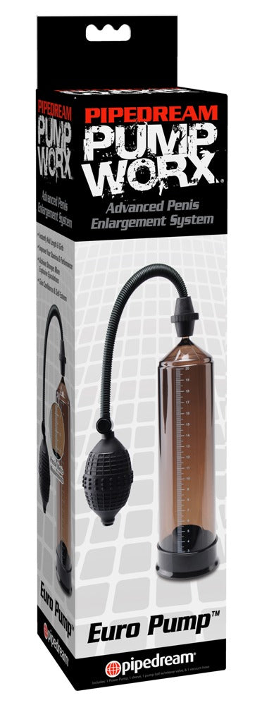 Pump Worx penis pomp met kogelpomp - Zwart - Pump Worx - SKU: 5434200000