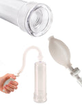 Pump Worx klassieke penis pomp met kogel - Transparant