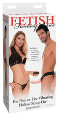 Fetish Fantasy Series Trillende strap-on - Huidskleur Licht