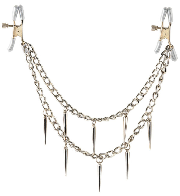 Fetish Fantasy Series Tepelklemmen - Zilver - Fetish Fantasy Series - SKU: 5437560000