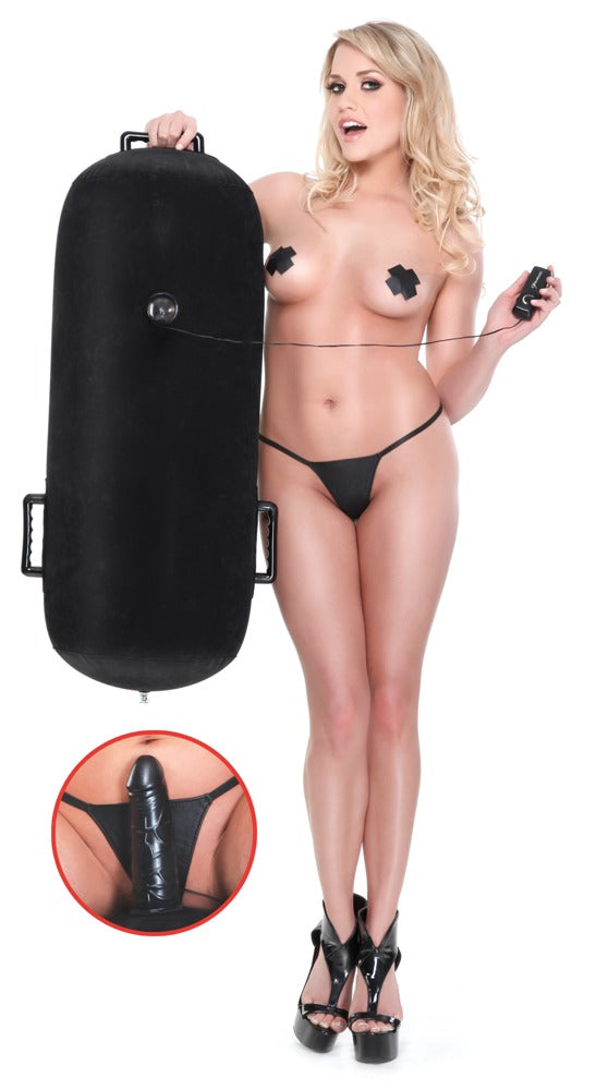 Fetish Fantasy Series Opblaasbaar logboek - Zwart - Fetish Fantasy Series - SKU: 5438530000