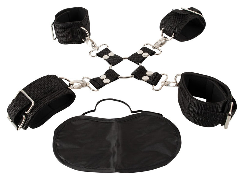 Fetish Fantasy Series Hogtie-set - Zwart
