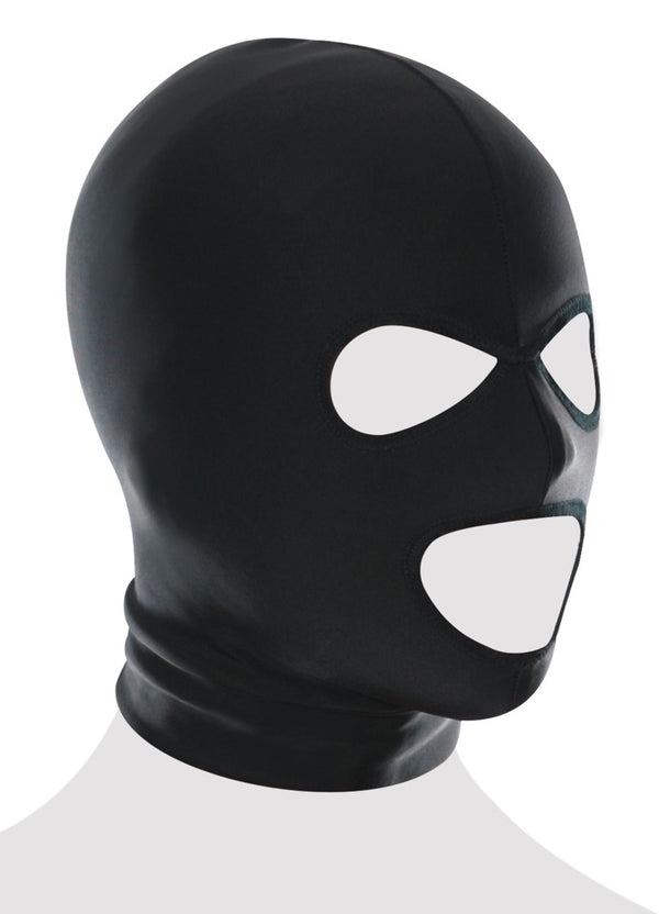 Fetish Fantasy Series 3-gaats masker - Zwart - Fetish Fantasy Series - SKU: 5439690000