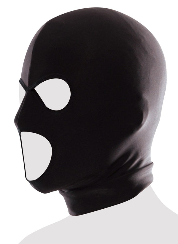 Fetish Fantasy Series 3-gaats masker - Zwart - Fetish Fantasy Series - SKU: 5439690000