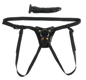 Fetish Fantasy Gold Strap-On - Zwart