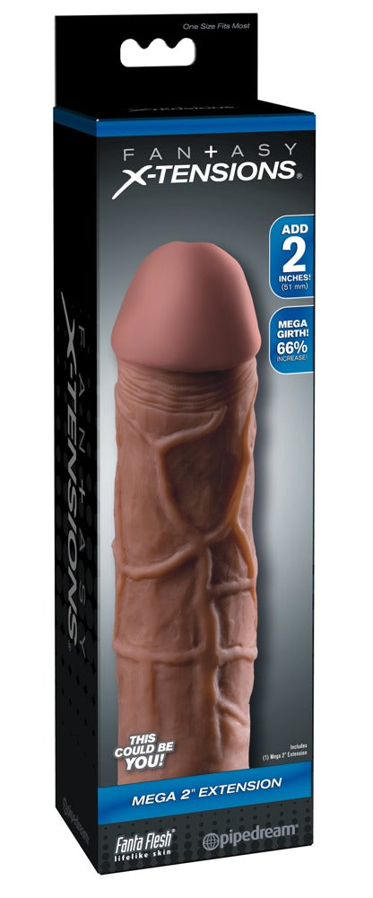 Fantasy X-tensions penisverlenger - Huidskleur Licht - Fantasy X-tensions - SKU: 5441670000