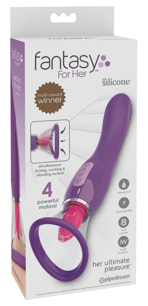 Fantasy For Her 3-in-1 G-spot vibrator - Paars - Fantasy For Her - SKU: 5443700000