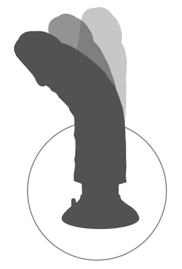 King Cock Vibrator - Huidskleur - King Cock - SKU: 5444500000
