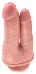 King Cock Dubbele penetrator - Huidskleur