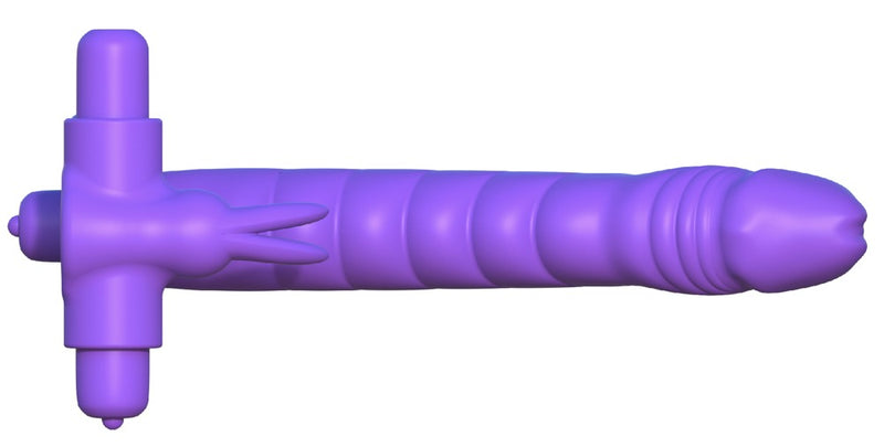 Fantasy C-Ringz Dubbele penetrator - Paars