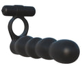 Fantasy C-Ringz Dubbele Penetrator Posable - Zwart