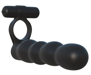 Fantasy C-Ringz Dubbele Penetrator Posable - Zwart