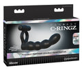 Fantasy C-Ringz Dubbele Penetrator Posable - Zwart