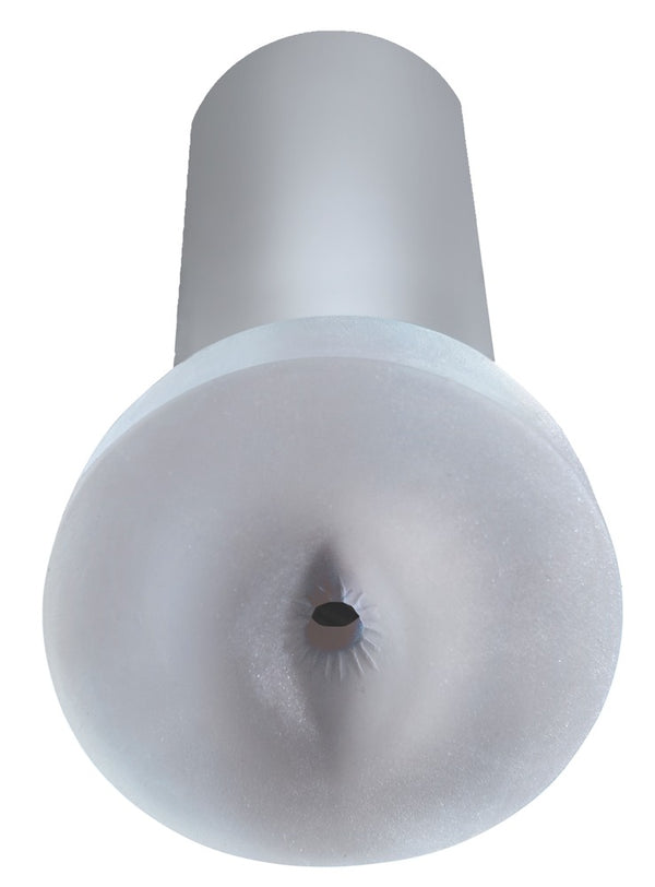 PDX Male pomp & Dump Stroker met textuur - Transparant - PDX Male - SKU: 5453250000