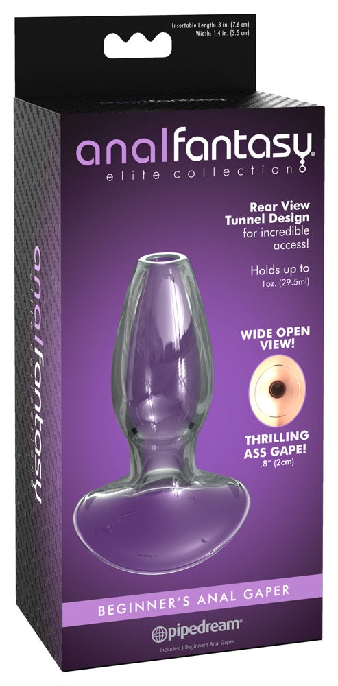 Anal Fantasy Elite holle butt plug - Transparant - Anal Fantasy Elite - SKU: 5453330000