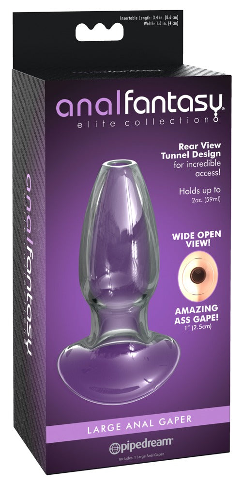 Anal Fantasy Elite holle butt plug Anale - Transparant - Anal Fantasy Elite - SKU: 5453410000