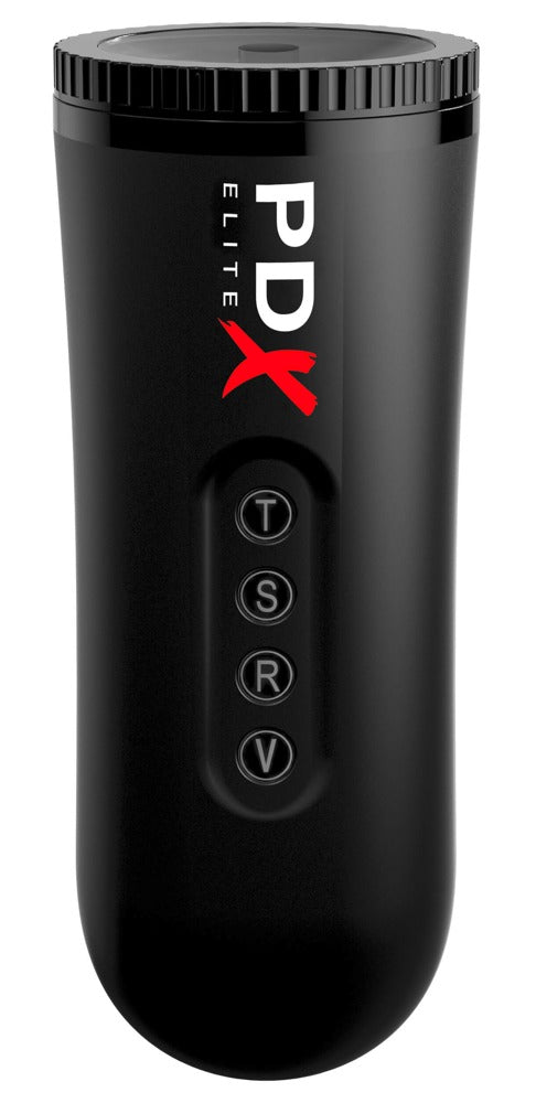 PDX Elite automatische pijp masturbator - Zwart - PDX Elite - SKU: 5457240000