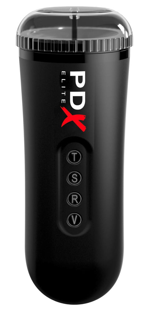 PDX Elite automatische pijp masturbator - Zwart - PDX Elite - SKU: 5457240000