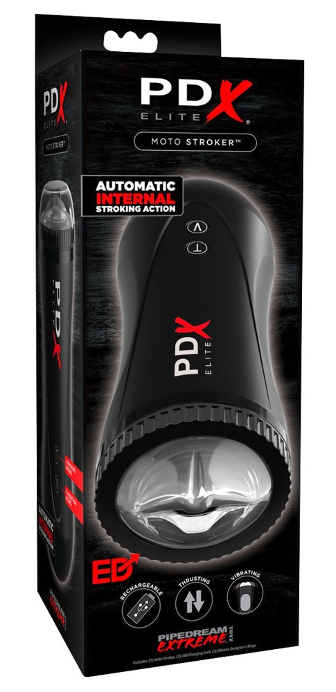 PDX Elite Masturbator - Zwart - PDX Elite - SKU: 5457320000
