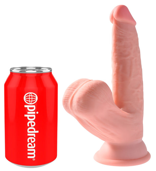 King Cock Plus Dildo - Huidskleur - King Cock Plus - SKU: 5457590000