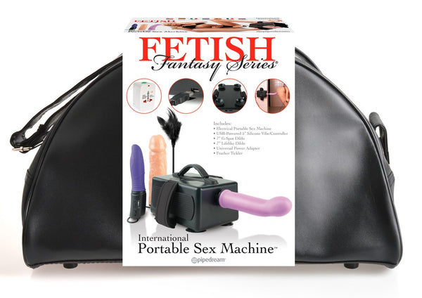 Fetish Fantasy Series draagbare sexmachine - Zwart - Fetish Fantasy Series - SKU: 5460970000