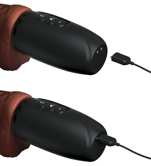 King Cock Plus Thrusting cock - Huidskleur - King Cock Plus - SKU: 5465420000