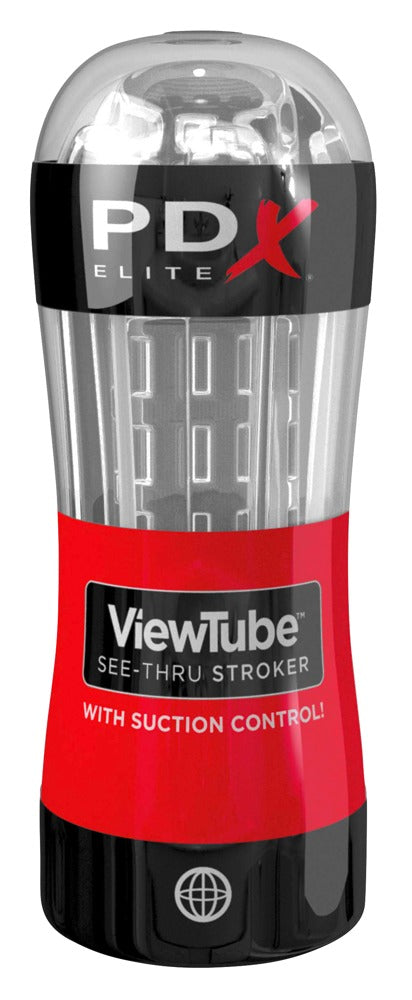 PDX Elite ViewTube stroker - Transparant - PDX Elite - SKU: 5466070000