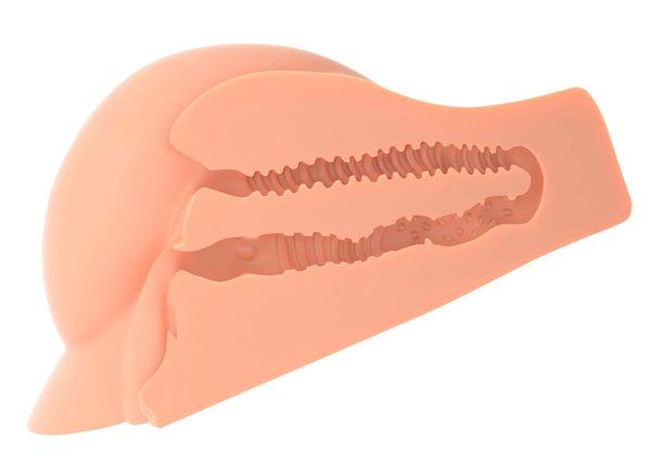 PDX Plus masturbator met texturen - Huidskleur Licht - PDX Plus - SKU: 5466230000