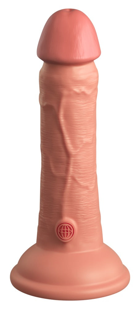 6" Siliconen Cock met dubbele dichtheid - King Cock Elite - SKU: 5466740000