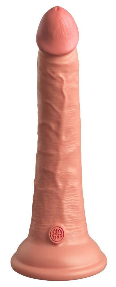 King Cock Elite 7" dubbele dichtheid - Huidskleur Licht - King Cock Elite - SKU: 5466820000